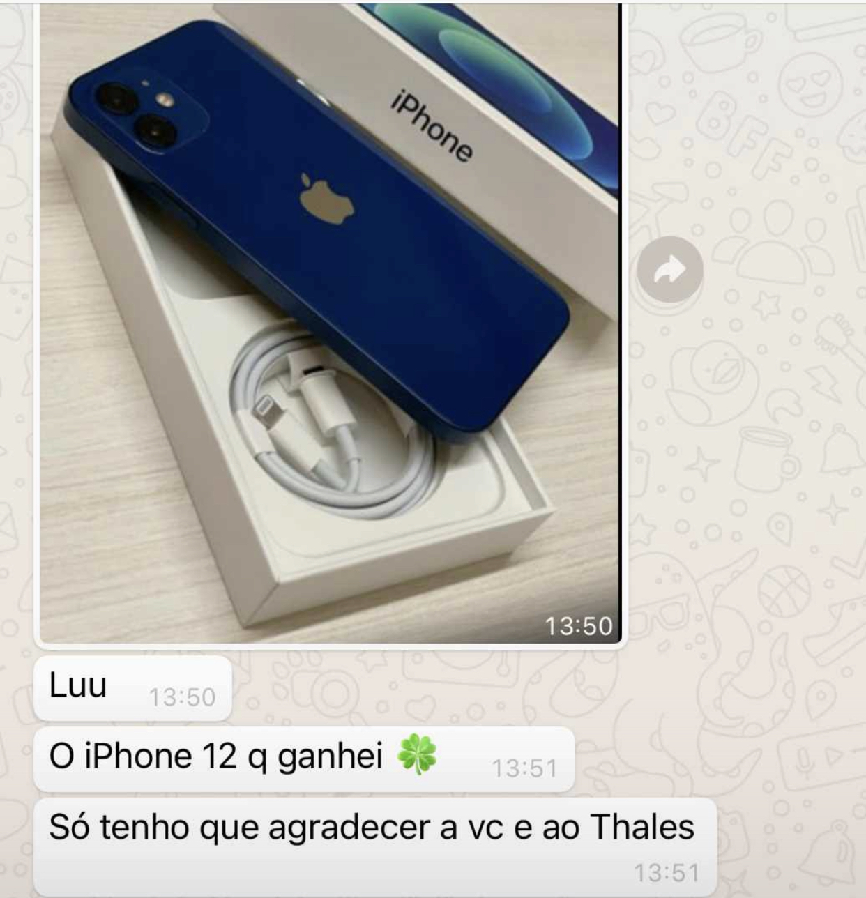 Muitas felicidades !!
Você merece muito maaaisss